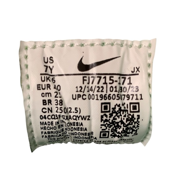 NIKE HUARACHE RUN WHITE MULTICOLOR - 8.5 WOMEN’S - Style FJ7715-171 - Picture 7 of 7